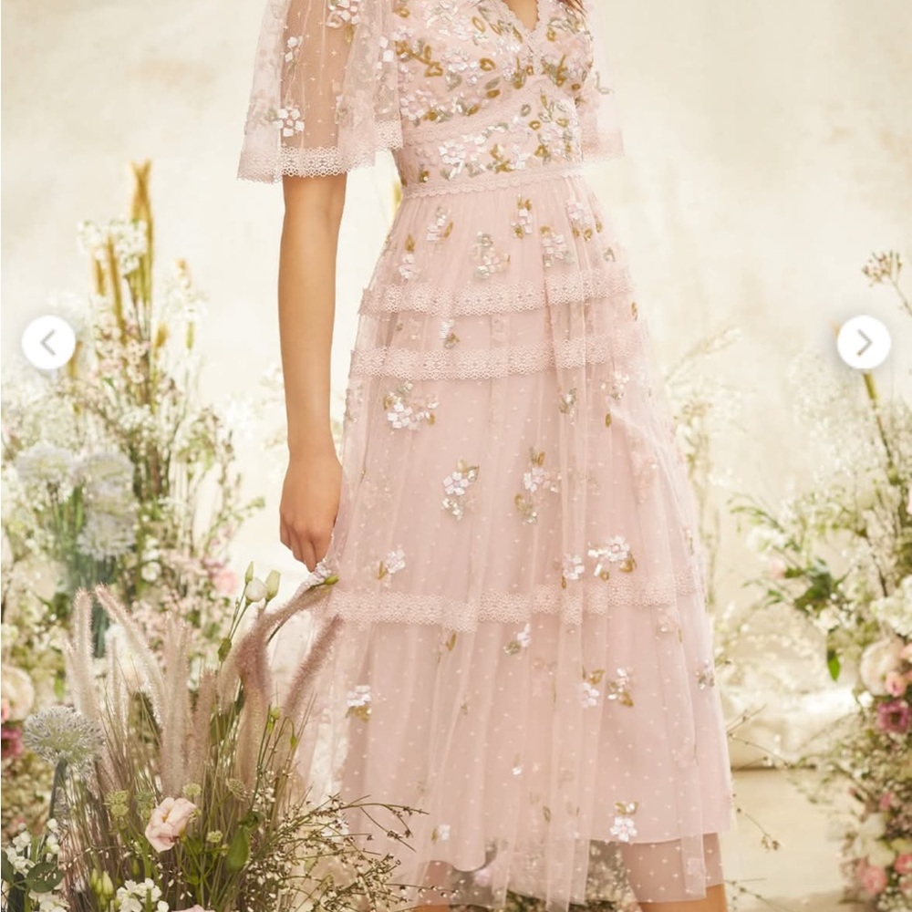 Needle & Thread Shimmer Primrose   Midaxi Dress